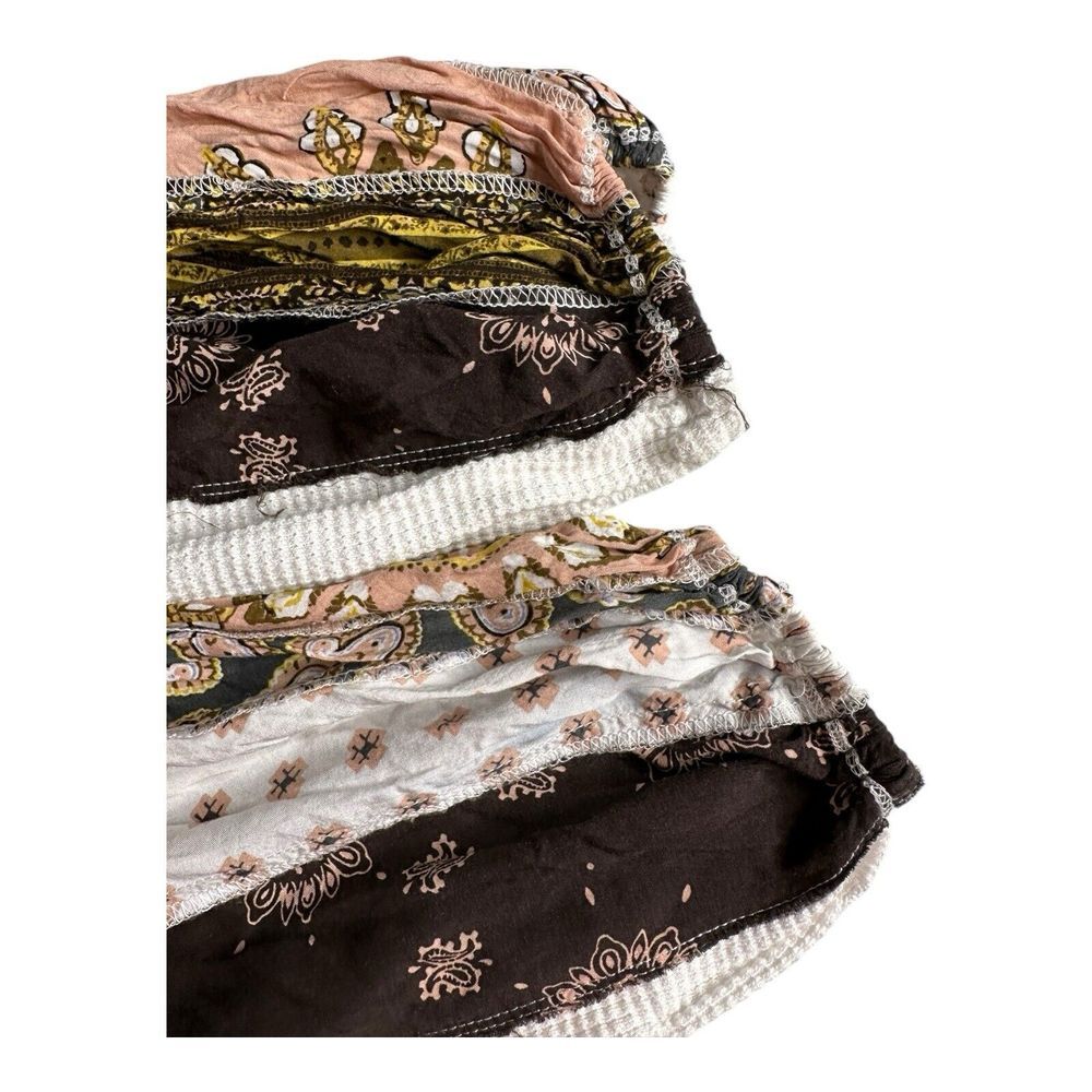 We The Free Free People Blouse Womens‎ X-Small Blossom Thermal Contrast Sleeves - Picture 7 of 14